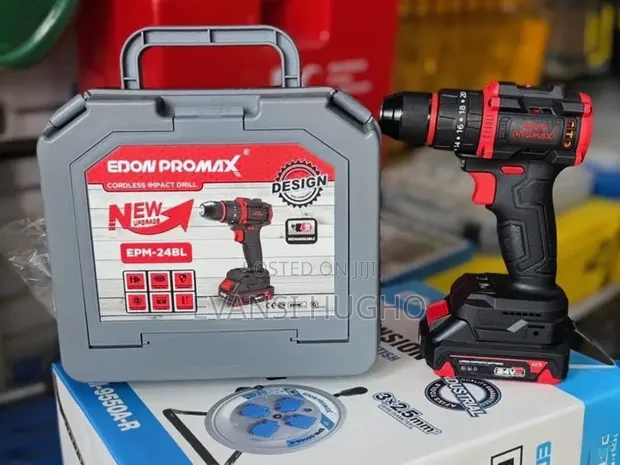 Edon Promax 24V Cordless Impact Drill - 1