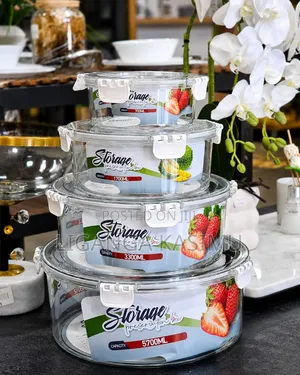 Modern Food Storage Containers - Set of 3
