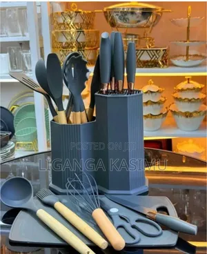 New Silicone Kitchen Utensil Set