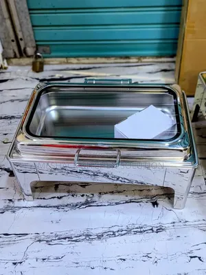 Chafing Dish ya Hydraulic ya Fedha (9L)