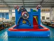 Captain America Heavy-Duty Jumping Castle - 1
