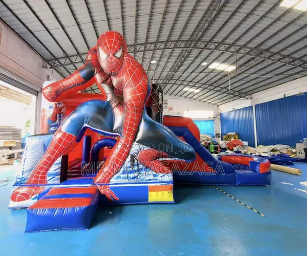 Spiderman Jumping Castle Nzito 8m x 4m - 1