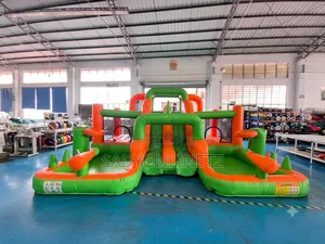 Heavy-Duty Inflatable Bouncer Jumping Castle 6m x 5m