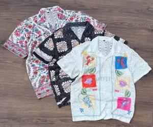 Shein Premium Cotton Crochet Style Shirts