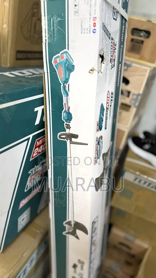 TOTAL 40V Cordless Grass Trimmer & Brush Cutter TSTLI200285 - 1