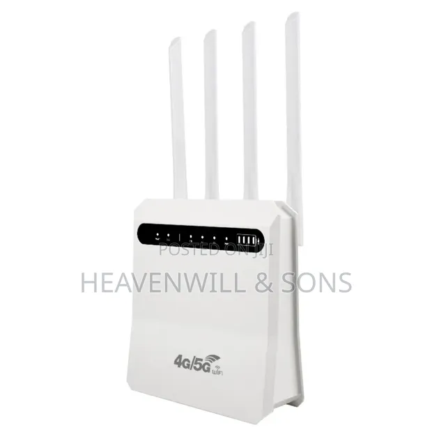 4G/5G Universal CPE Router, 32 Users, 4000mAh Battery, WiFi 6 - 1