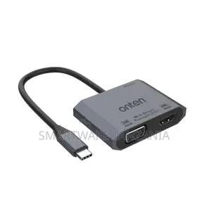 Onten Adapta ya USB-C kwenda HDMI/VGA, 4K@60Hz, PD30