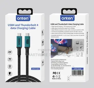 Onten USB4 & Thunderbolt 4 Cable, 100W, 40Gbps