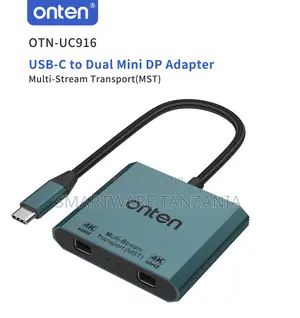 Onten USB-C to Dual HDMI Adapter (4K@60Hz)