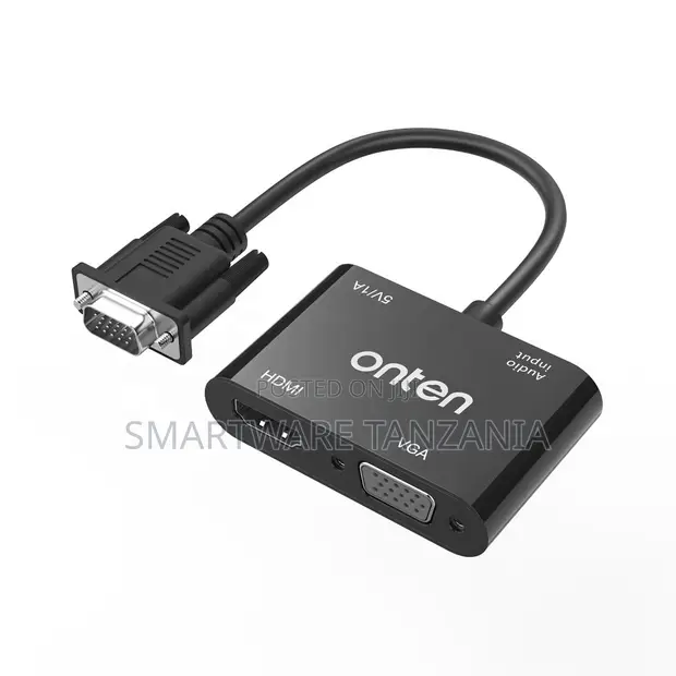 Onten HDMI to VGA Adapter with Audio, 1920x1080 - 1