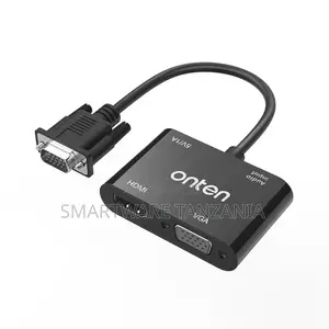 Onten HDMI to VGA Adapter with Audio, 1920x1080