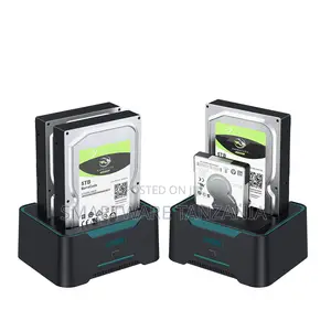 Onten Dual Bay External Hard Drive Docking Station