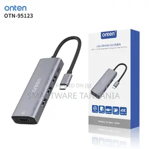 Onten USB-C to HDMI Adapter with 3 USB 3.0 & PD