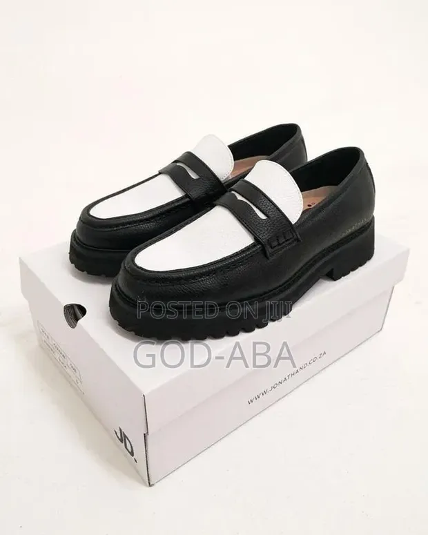 Jonathan D Pure Leather Loafers - Men's Size 41-44 - 1