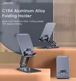 Yesido Full Aluminum Alloy Desktop Stand (360° Rotation) - 2