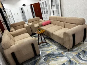 Luxury Fiber Sofa - Brown