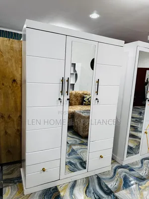 Wood-Mode 3-Door Cabinet - White