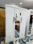 Wood-Mode 3-Door Cabinet - White - 1