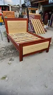 Sofa Bed - Brown, 4/6 Size - 1
