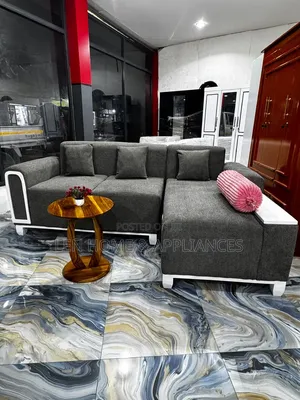 Luxury L-Shape Sofa - Grey