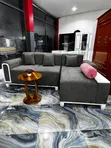 Luxury L-Shape Sofa - Grey - 1