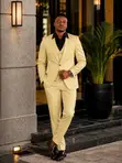 Suti ya Orange Fashion - Design Mpya - 3