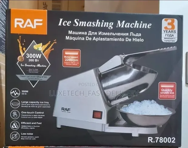 RAF Electric Ice Crusher - Model R.78002 - 1