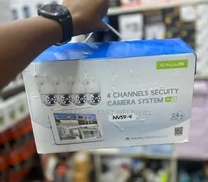 Calus 4 Channel WiFi CCTV Security Camera System na 10" Monitor NVR Kit