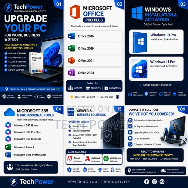 Microsoft Office & Windows 10/11 Installation & Activation - 1