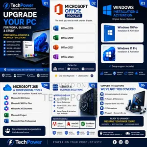 Microsoft Office & Windows 10/11 Installation & Activation