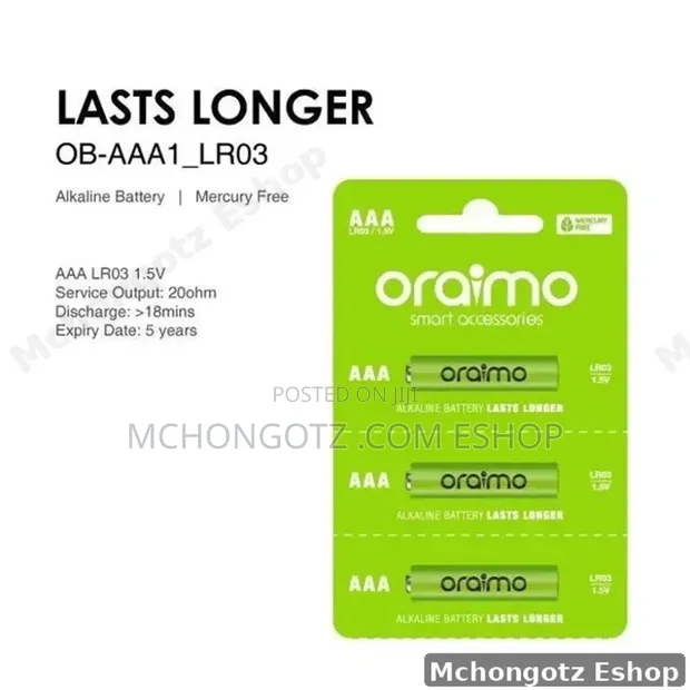 Betri za Oraimo AAA (LR03 AM4 1.5V) - 1