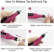 Portable Electric Nail Drill Kit - Manicure, Pedicure - 2