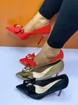 Aaronfaiy Ladies High Heel Stiletto Shoes - 4
