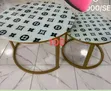Modern Glass Top Round Table - 4
