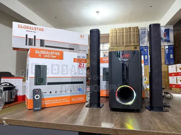 Globalstar Bluetooth USB FM Radio Subwoofer - 1