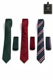 Mario Casas Premium Executive Tie Pocket Square Sets - 3