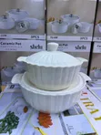2pcs Ceramic Serving Pots (3L) - 1