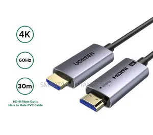 UGREEN 30M Fiber Optic HDMI Cable (Male-to-Male, Aluminum Shell)