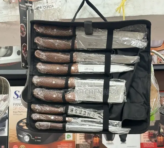 Professional 9-in-1 BBQ Knife Set - 1