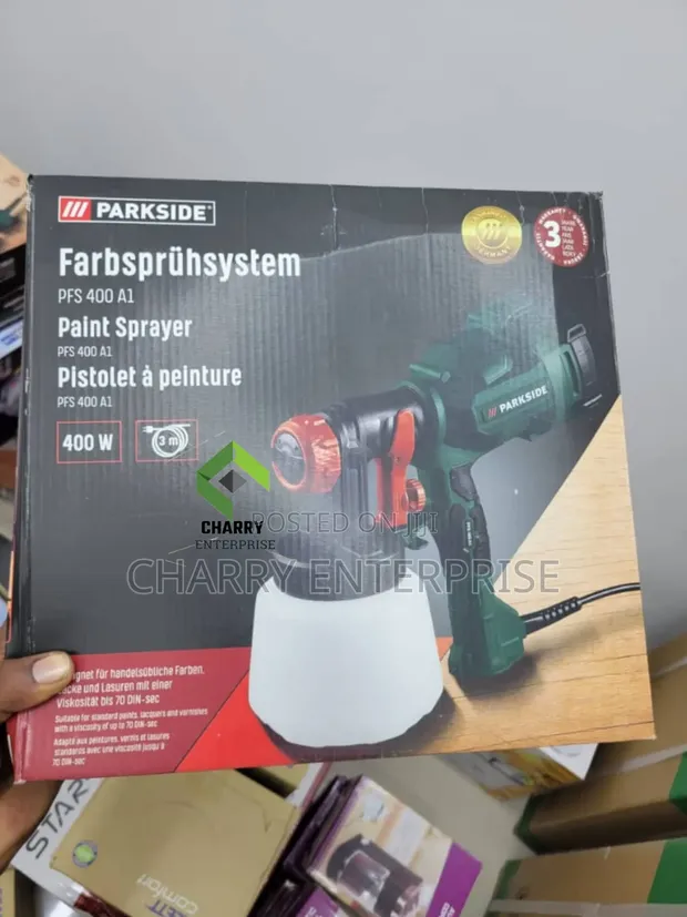 Parkside 400W Paint Sprayer - Made in Germany - 1