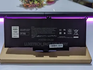 Betri ya Laptop ya Dell F3YGT Inayochajiwa 7.6V 60Wh kwa Latitude