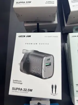 Green Lion 22.5W 2-Port USB-C/A Charger