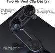 Yesido Double Air Outlet 720 Degree Adjustable Car Holder - 1