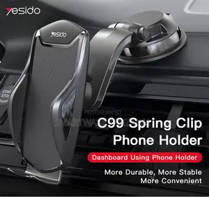 Yesido Adjustable Car Holder with Suction Cup