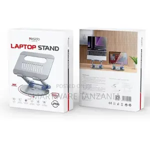 Yesido LP06 Stand ya Laptop inayoweza Kurekebishwa, Mzunguko wa Digrii 360