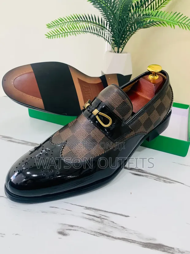 CR7 Aldo Men's Leather Moccasins - Brand New - 1