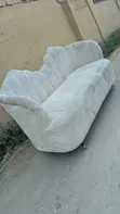 Sofa Set - 3 Seater, Cream Color, High Quality - 2