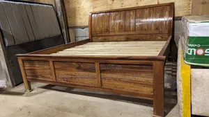 6x6 Mbao Mninga Bed - Brown