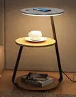 LED Smart Table with Wireless Charging - 1
