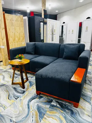 Brand New L-Shape Sofa - 5 Seater - Blue